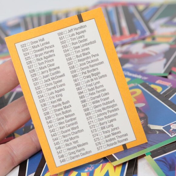 Vintage 1989 DonRuss MLB Baseball Cards 80s Daryll Strawberry Cal Ripen Sports - Picture 11 of 13